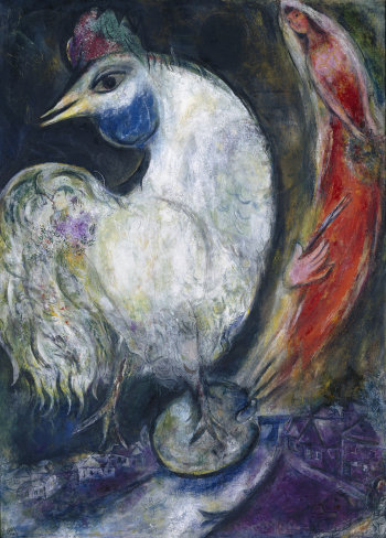 Marc Chagall, Le Coq, 1947