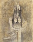 Wifredo Lam, La Femme au couteau, 1950